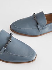 modra - Usnjeni mokasini z vozlom Forever Comfort® Hardware - Slika 6 iz 6