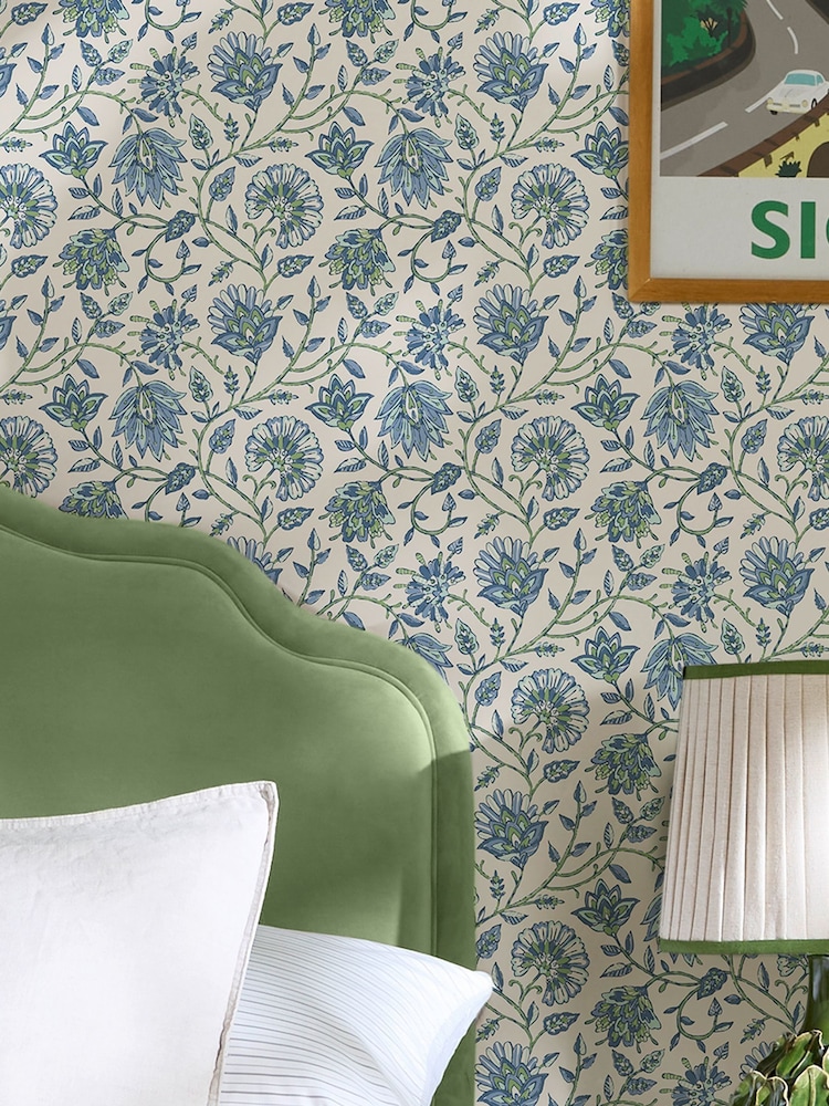 Joules Trailing Indienne Floral 10M Wallpaper - Bild 5 von 5