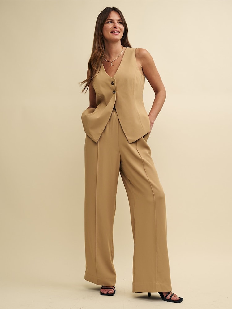Nobodys Child Brown James Pull On Trousers - Image 1 of 1 Nobodys Child Brown James Pull On Trousers - Image 1 of 1