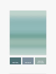 Blue Soft Ocean Ombre 10M Wallpaper - Image 4 of 5