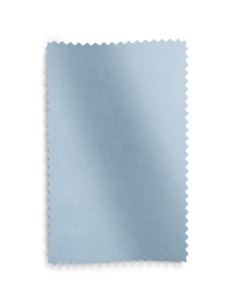 Blue Light Blackout/Thermal Cotton Eyelet Curtains - Image 8 of 8