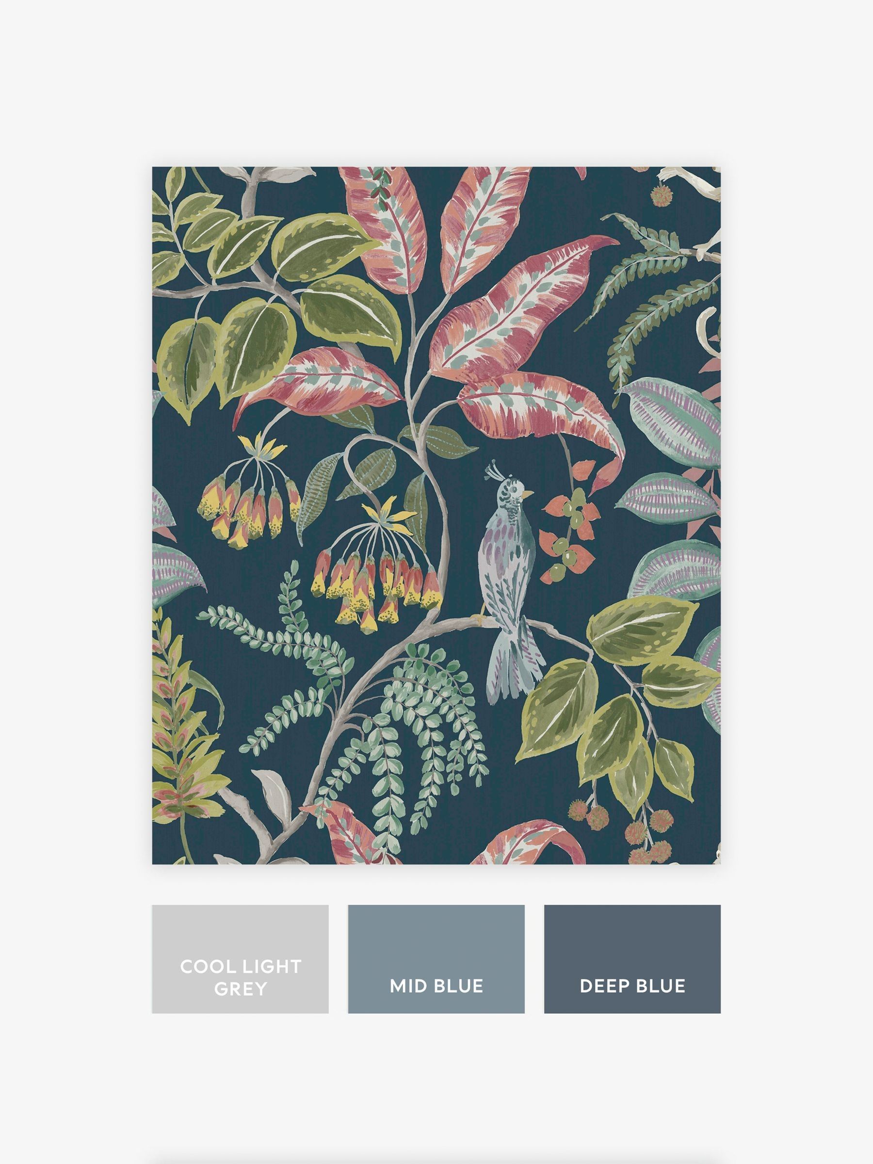 Buy Midnight Tropical Wonder 10M Wallpaper from the Next UK online shop