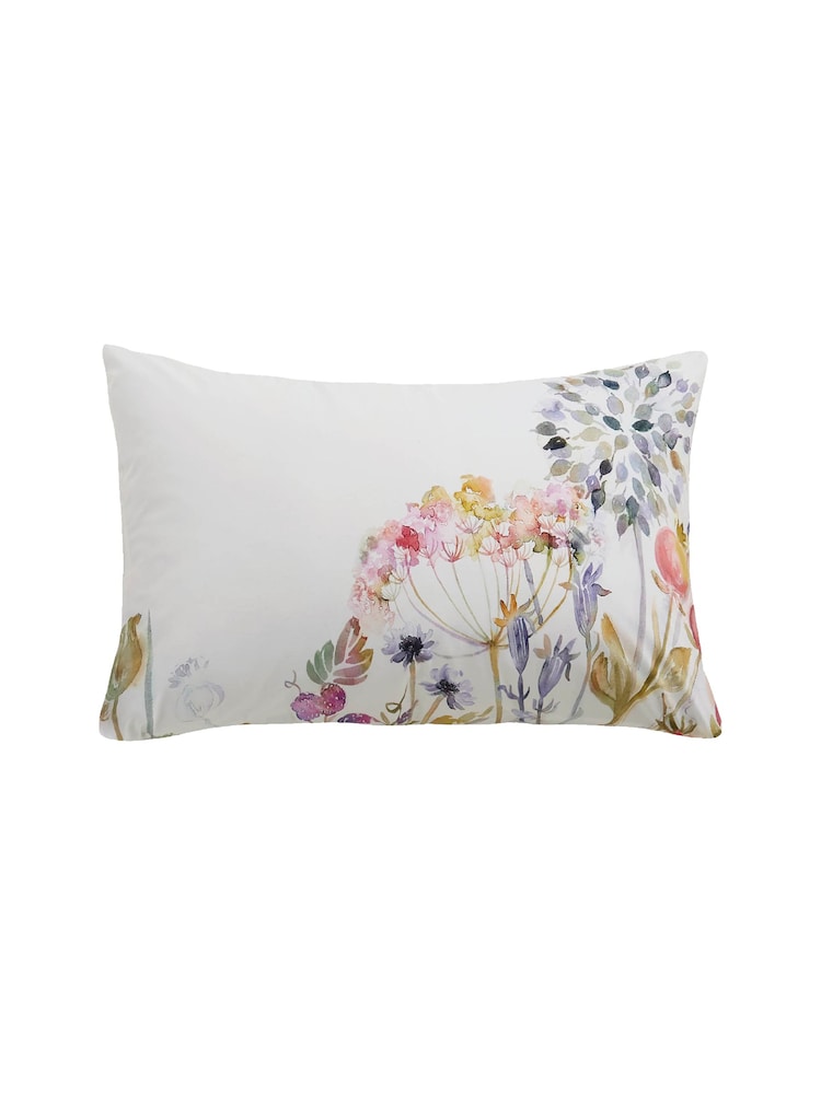 Voyage Set of 2 Cream Country Hedgerow Country Hedgerow 100% Cotton Pillowcases - Image 3 of 3