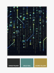 Blue Gamer 3M Mural - Image 2 of 2