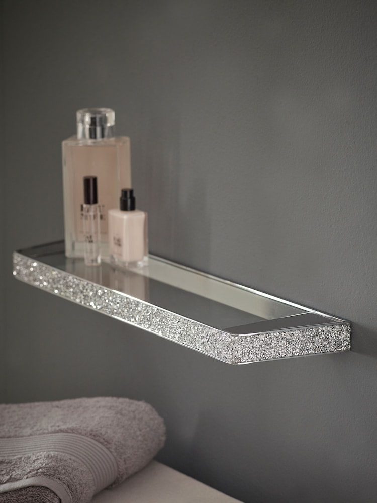 Silver Harper Gem Wall Shelf - Image 1 of 1