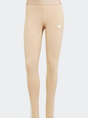 adidas Brown Sportswear 3 Stripes Leggings - Image 5 of 5