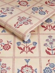 Papel pintado Joules Garden Floral Grid de 10 m - Imagen 3 de 5