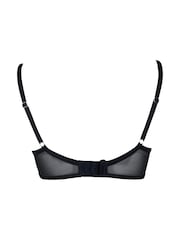 Pour Moi Black Non Padded Viva Luxe Underwired Bra - Image 5 of 5