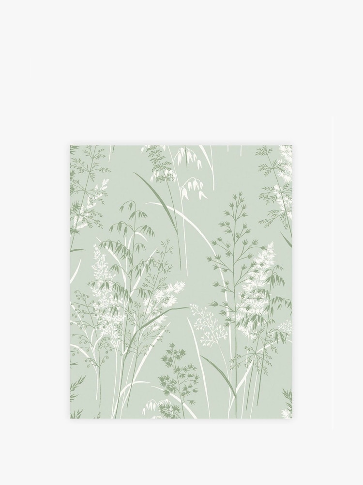 Green Sage Leaf Springs 10M Wallpaper - Image 2 of 4 Green Sage Leaf Springs 10M Wallpaper - Image 2 of 4
