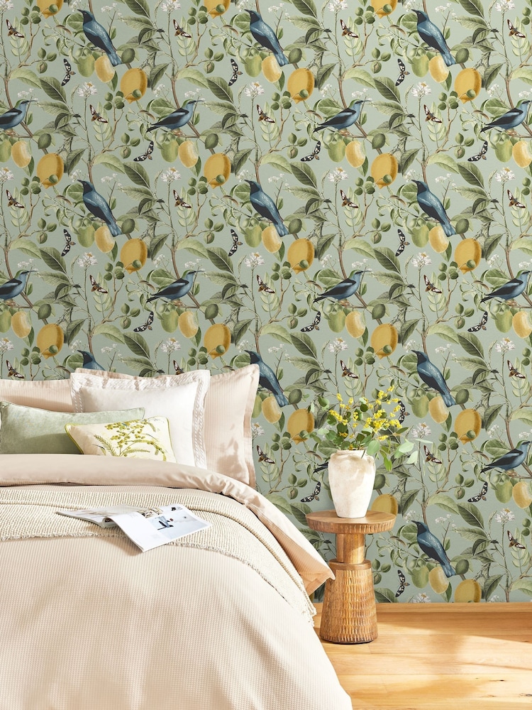 Papel pintado Spring Neutral Fruit Tree de 10 m - Imagen 1 de 4