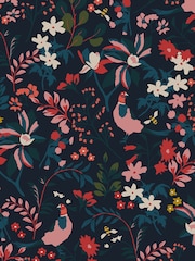 Joules Blue Fields Edge Floral Wallpaper - Image 2 of 5