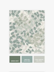 Blue Ochre Forest Floor 10M Wallpaper - Image 3 of 4