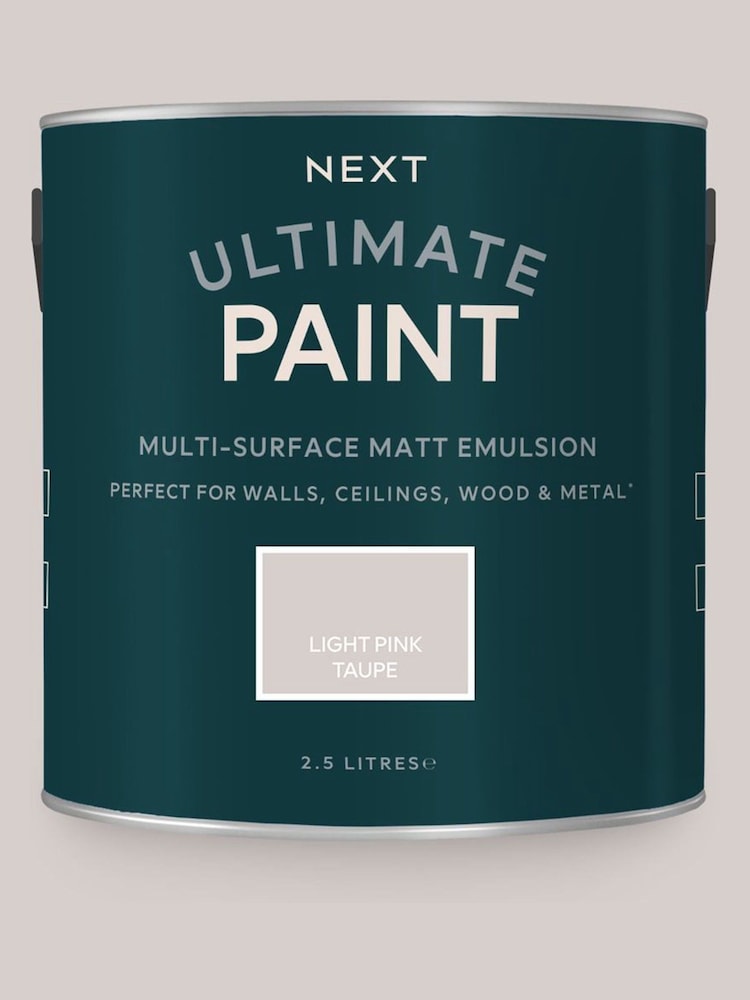 Light Pink Taupe Ultimate Multi-Surface 2.5L Paint - Image 2 of 5 Light Pink Taupe Ultimate Multi-Surface 2.5L Paint - Image 2 of 5