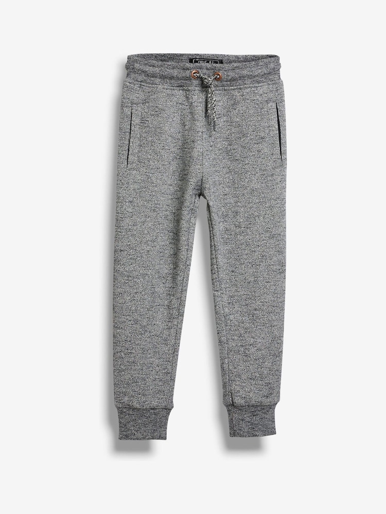 Black/Grey Slim Fit Joggers 2 Pack (3-16yrs) - Image 3 of 5
