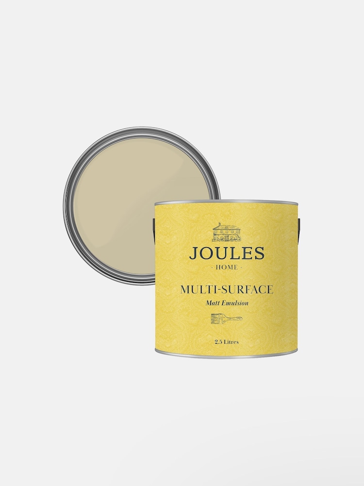 Joules Natural Multi Surface Matt Emulsion 2.5L Paint - Image 4 of 4 Joules Natural Multi Surface Matt Emulsion 2.5L Paint - Image 4 of 4
