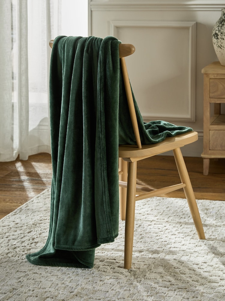Decke aus flauschigem Fleece - Bild 2 von 4 Decke aus flauschigem Fleece - Bild 2 von 4