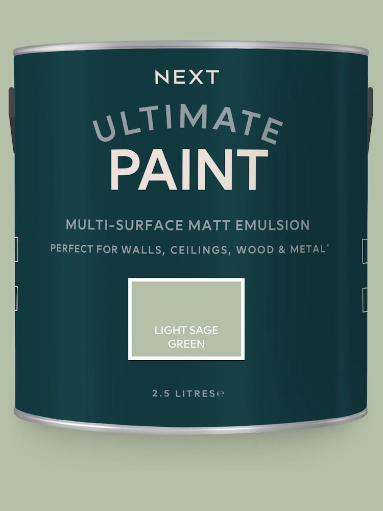 Light Sage Green Ultimate Multi-Surface 2.5L Paint - Image 2 of 5 Light Sage Green Ultimate Multi-Surface 2.5L Paint - Image 2 of 5