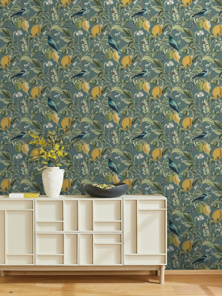 Papel pintado Spring Neutral Fruit Tree de 10 m - Imagen 1 de 4