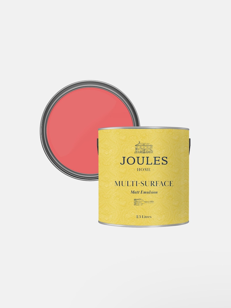 Joules Plump Grouse Pink Multi Surface Matt Emulsion Paint - Image 4 of 4 Joules Plump Grouse Pink Multi Surface Matt Emulsion Paint - Image 4 of 4