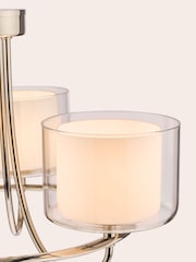 Laura Ashley Chrome Southwell Pendant Light - Image 5 of 6