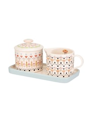 Cath Kidston Cream Ceramic Sugar & Milk Jug Set - Image 2 of 5