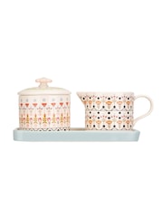 Cath Kidston Cream Ceramic Sugar & Milk Jug Set - Image 4 of 5