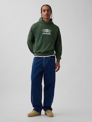 Gap Green Mexico FIFA WORLD CUP™ Vintage Soft Oversized Hoodie - Image 3 of 5