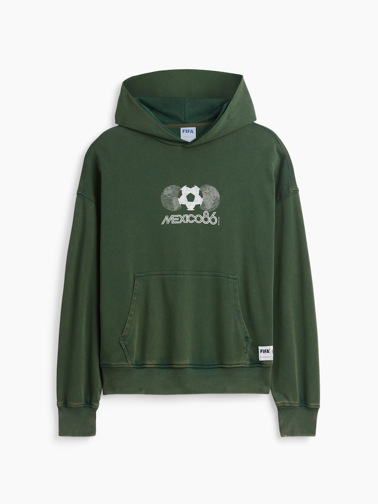 Gap Green Mexico FIFA WORLD CUP™ Vintage Soft Oversized Hoodie - Image 5 of 5 Gap Green Mexico FIFA WORLD CUP™ Vintage Soft Oversized Hoodie - Image 5 of 5