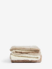 Jasper Checkerboard Cosy Fleece Reverse Throw - Imagem 5 de 5