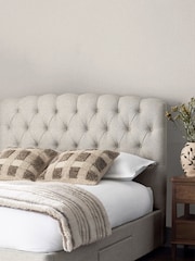 Light Natural Linen Look 10M Wallpaper - Image 1 of 5