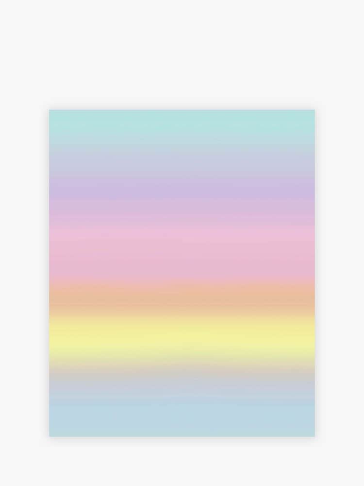 Rainbow Ombre 10M Tapet - Bild 2 av 4