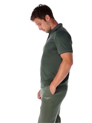 Ted Baker Sport Green Essential Polo Shirt - Image 3 of 4