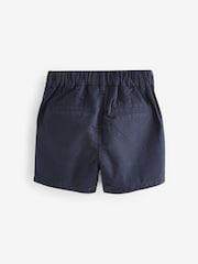 Navy/Stone Chino Shorts 2 Pack (3mths-7yrs) - Image 3 of 5