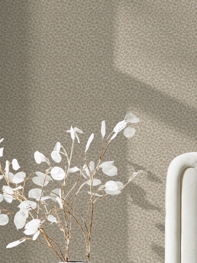 Cream Collection Luxe Leopard 10M Wallpaper - Image 2 of 5 Cream Collection Luxe Leopard 10M Wallpaper - Image 2 of 5