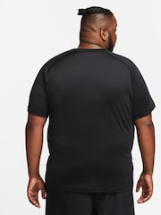 Nike Black/Grey Ready Short Sleeve Training T-Shirt - Image 4 of 10
