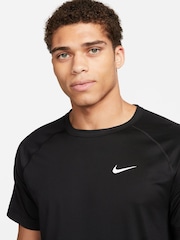 Nike Black/Grey Ready Short Sleeve Training T-Shirt - Image 5 of 10