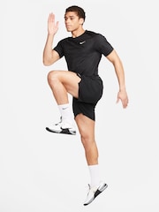 Nike Black/Grey Ready Short Sleeve Training T-Shirt - Image 7 of 10