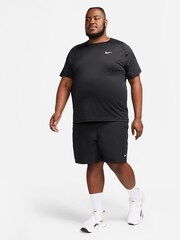 Nike Black/Grey Ready Short Sleeve Training T-Shirt - Image 8 of 10