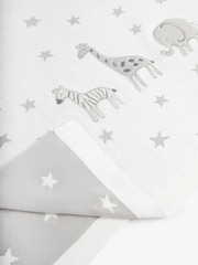 JoJo Maman Bébé Welcome Little One Appliqué Shawl - Image 6 of 9