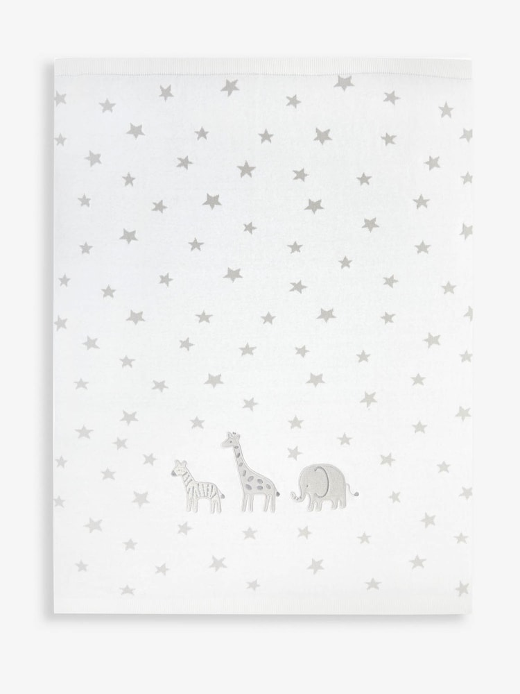 JoJo Maman Bébé Welcome Little One Appliqué Shawl - Image 9 of 9