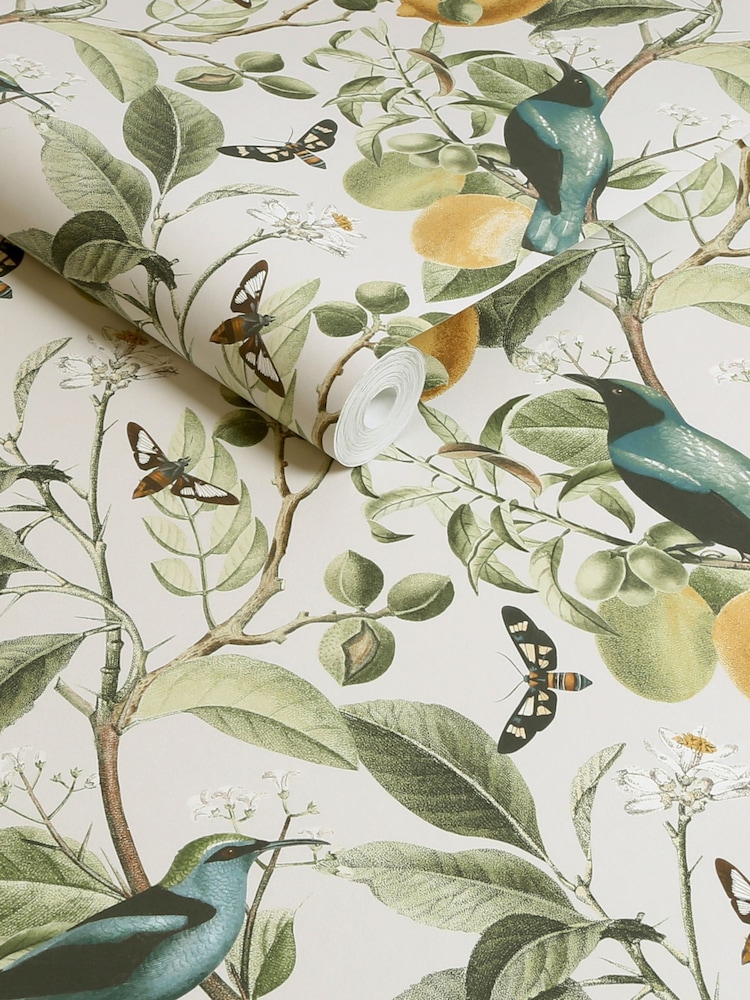 Papel pintado Spring Neutral Fruit Tree de 10 m - Imagen 4 de 4