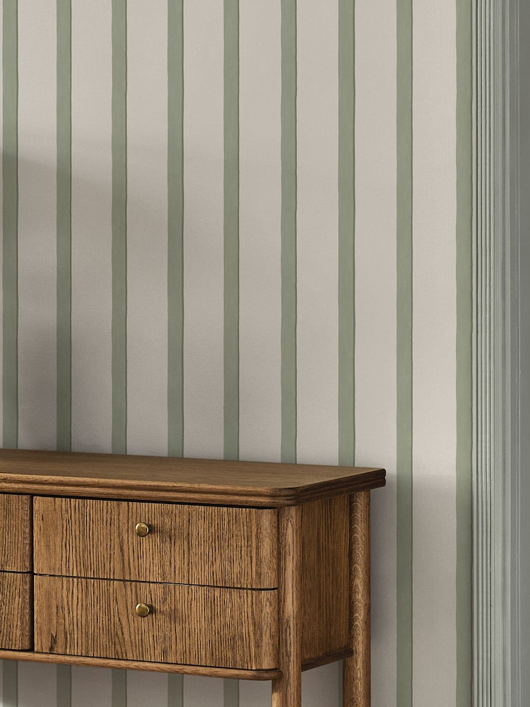 Papel pintado Painted Stripe de 10 m - Imagen 1 de 5