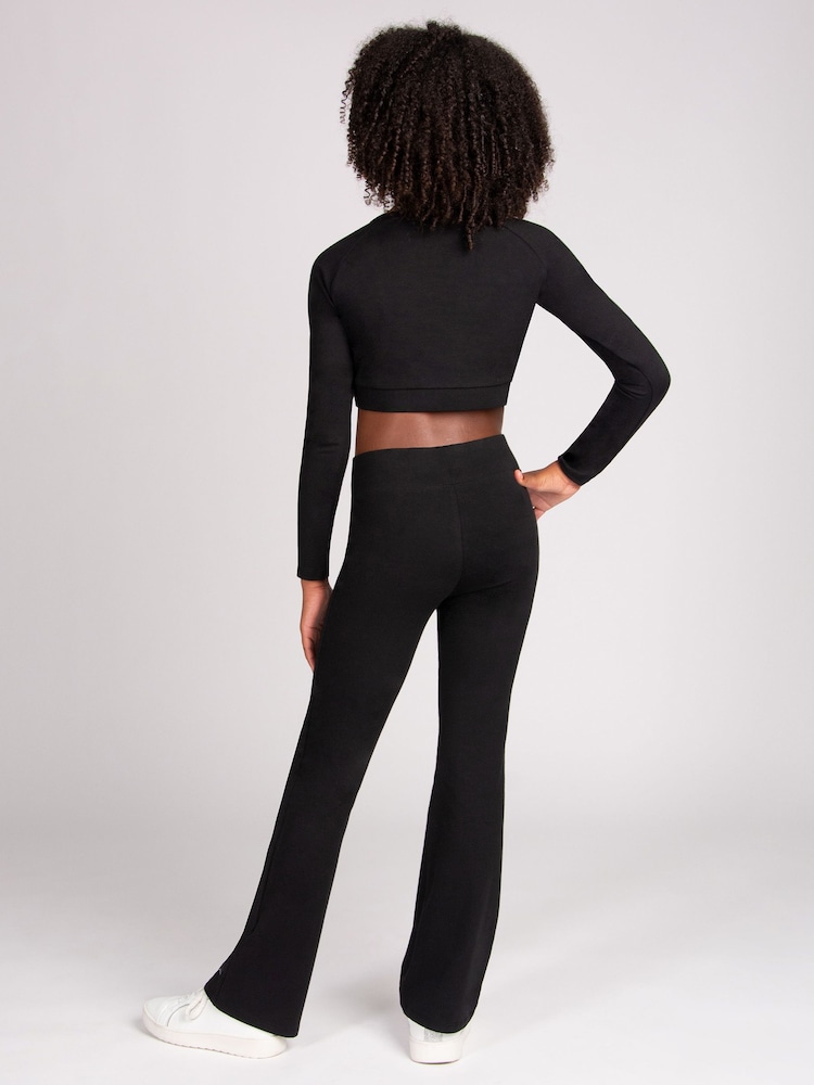 Pineapple Long Sleeve Crop Top - Image 2 of 8