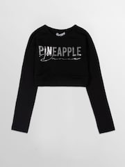 Pineapple Long Sleeve Crop Top - Image 7 of 8
