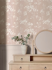 Blush Country Leaves 10M Wallpaper - Image 2 of 5