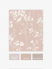 Blush Country Leaves 10M Wallpaper - Image 4 of 5