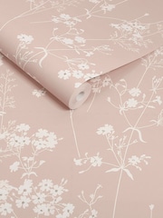 Blush Country Leaves 10M Wallpaper - Image 5 of 5