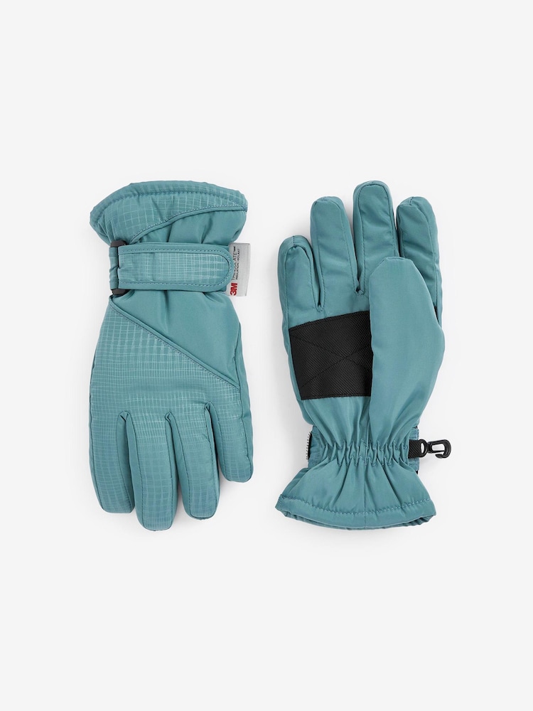 Mineralblau - Ski Gloves (3-16yrs) - Bild 1 von 1 Mineralblau - Ski Gloves (3-16yrs) - Bild 1 von 1
