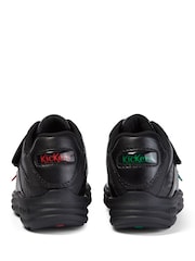 Kickers Black Infants Reasan Strap Leather School Shoes - Image 5 of 11