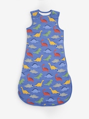 JoJo Maman Bébé Dino Print 2.5 Tog Baby Sleeping Bag - Image 2 of 3
